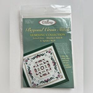 Beyond Cross Stitch Kit - Level 5 - Blanket Stitch & Spider Web